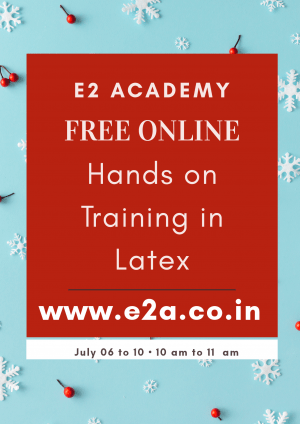 Hands on Training in LaTeX